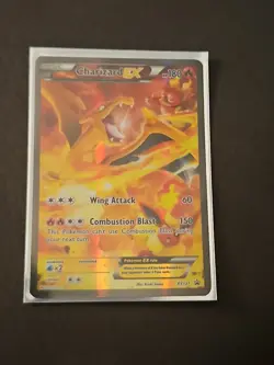 Charizard EX XY121 Black Star Full Art Holo Promo NM - Pokemon TCG - Image 1