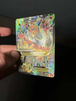 Pokemon TCG M Houndoom EX Ultra Rare Full Art 154/162 Breakthrough - Image 1