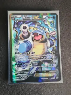 Blastoise EX - XY122 - Red & Blue Collection - Black Star Promo - Pokemon TCG NM - Image 1