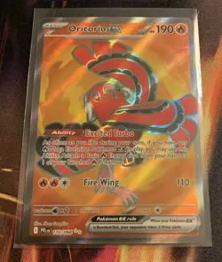 Pokemon TCG Oricorio ex Full Art 110/094 Phantasmal Flames NM - Image 1