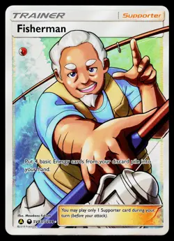 Fisherman #SV83/SV94 Pokemon Hidden Fates: Shiny Vault - Image 1