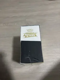 Shrink Wrap Damaged Pokemon TCG Brilliant Stars Pokemon Center Elite Trainer Box - Image 3