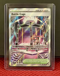 Pokemon TCG Phantasmal Flames Battle Cage - 116/094 Ultra Rare - Image 1