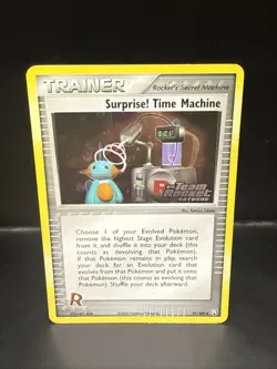 Pokemon Surprise! Time Machine 91/109 Team Rocket Returns Reverse Holo Stamped - Image 2