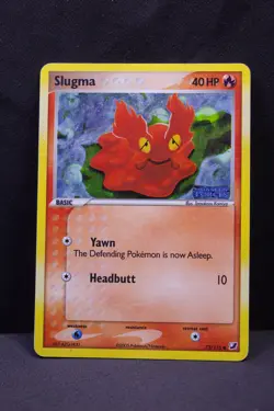 Slugma 73/115 Pokemon TCG Unseen Forces Holo Common Stamped - Image 4