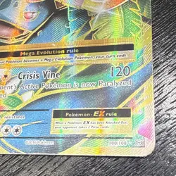 Pokemon - M Venusaur EX Full Art Ultra Rare 100/108 XY Evolutions 2016 - Image 4