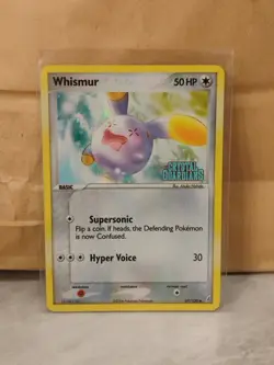 Whismur 69/100 Crystal Guardians Reverse Holo Pokemon TCG - Image 1