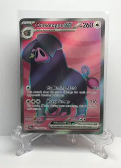 Pokemon TCG Oinkologne ex Scarlet & Violet Base Set 234/198 Holo Ultra Rare - Image 1