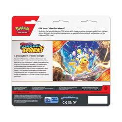 Pokemon TCG: Scarlet & Violet - Surging Sparks 3PK Booster Blister Quagsire - Image 3