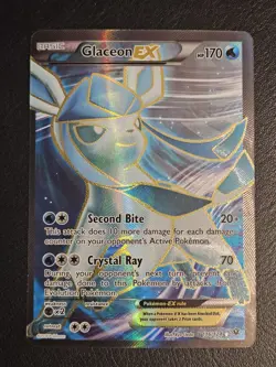 Glaceon EX (Full Art) Ultra Rare XY Fates Collide 116/124 Pokemon TCG NM - Image 2