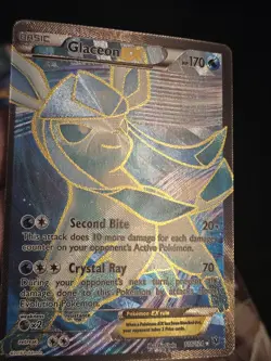 Glaceon EX (Full Art) Ultra Rare XY Fates Collide 116/124 Pokemon TCG NM - Image 5