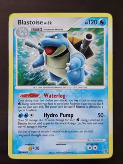 Pokemon Blastoise 2/132 Secret Wonders Holo Rare - Image 1