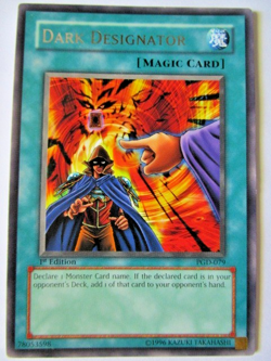 Yugioh! Dark Designator Pgd-079 1st Edition Rare Moderate Play!! - Image 1