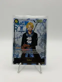Sabo OP13-120 Alt Art SEC English One Piece TCG Carrying On His Will OP13 - Image 1