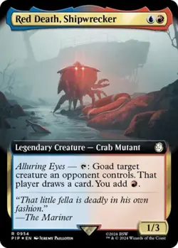 Red Death, Shipwrecker (Extended Art) (Surge Foil) -Foil Near Mint MTG - Image 1