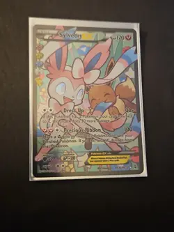 Sylveon EX Full Art RC32 Generations Radiant Collection Holo Card Pokemon TC - Image 1