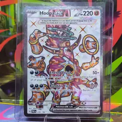 Pokemon TCG Hoopa EX Paradox Rift Ultra Rare Card 226/182 Near Mint Condition - Image 3