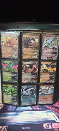 Pokemon Binder Lot 142 Cards - EX, Paradox, Legends, AR, Meta Holo/RH/FA - Image 1