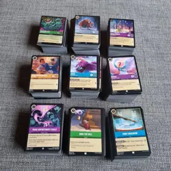 Disney Lorcana TCG 1,500+ Card Bundle - Sets 1-4 - inc. Rares and Super Rares - Image 1