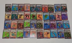Lot of 70 Medabots Trading Cards, Official Rulebook, List with Images, Game Pcs - Image 3
