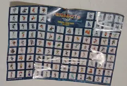 Lot of 70 Medabots Trading Cards, Official Rulebook, List with Images, Game Pcs - Image 4