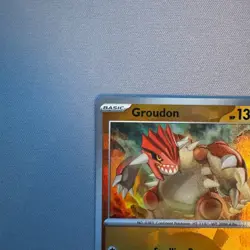 Groudon 049/131 Pokeball Reverse Holo - Prismatic Evolutions - Pokemon TCG Card - Image 2