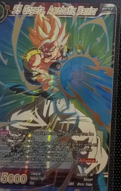 SS Gogeta, Acrobatic Warrior EX-4-01 MYTHIC GOLD - Dragon Ball Super Card Game - Image 1