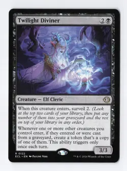Twilight Diviner #0122 rare - Magic: The Gathering ECL near mint - Image 1