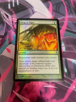 MTG - WRAP IN VIGOR - COMMON - FOIL - CONSPIRACY - NM - Image 1