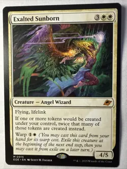 Exalted Sunborn MtG Edge of Eternities (Regular) EOE0015 - Image 1