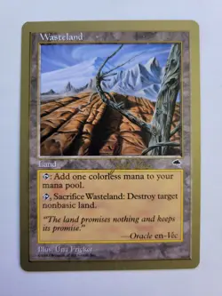 MTG 1x - August 1999 World Championship Deck - Tokyo - Wasteland #1 - Image 1