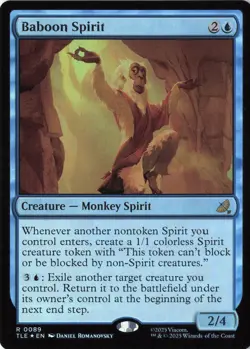 Baboon Spirit R Avatar: The Last Airbender: Eternal-Legal 89 NM - Image 1