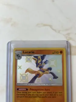Pokemon TCG Lucario Hidden Fates SV22/SV94 Holo Shiny Holo Rare Near Mint - Image 2