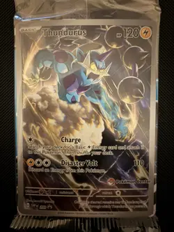 Pokemon Center Stamped Thundurus And Tornadus SV Sealed Promo 209 & 210 - Image 4