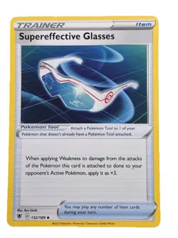 New: 2022 Pokemon TCG Supereffective Glasses 152 Astral Radiance Regular - Image 1