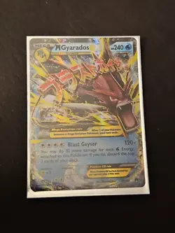 Pokemon TCG Mega Gyarados EX Breakpoint 27/122 Holo Rare ex - Image 1