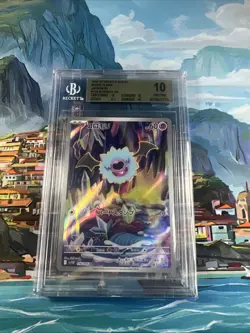 2025 POKEMON JAPANESE SV11W-WHITE FLARE ART RARE #116 WOOBAT BGS 10 - Image 1