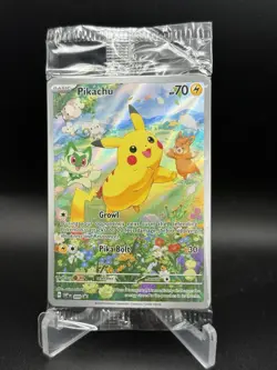 Pokemon Pikachu Paldea Adventure Chest Promo SVP088 Sealed NM Ready To Ship!! - Image 1