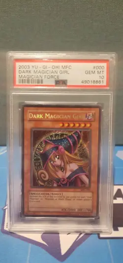 Dark Magician Girl MFC-000 Magician's Force Unlimited PSA 10 - Image 1
