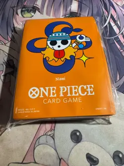 BANDAI ONE PIECE CARD GAME - Card Sleeve Protector Premium Nami 70 pcs - Image 1