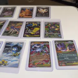 Phantasmal Flames SAR AR Full Art Trainer Pokemon TCG Bundle Joblot 17 cards NM - Image 3