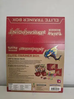 Pokemon BREAKPoint XY Elite Trainer Box 2016 No Cards Empty *COVER ONLY* 820650800795 - Image 2