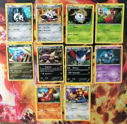 Dragons Exalted MP 2012 Black and White Vintage Pokemon Card Lot - Image 1
