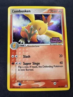Combusken 39/110 EX Holon Phantoms Stamped Reverse Holo Pokemon Card NM CLEAN! - Image 1
