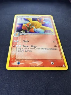 Combusken 39/110 EX Holon Phantoms Stamped Reverse Holo Pokemon Card NM CLEAN! - Image 3