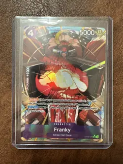 Franky Op01-021 One Piece Card Game Card Lot (3) - Image 4