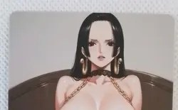 One Piece Boa Lewd Anime Doujin Waifu Double Sided Card AGC CCG - Image 2