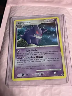 Pokemon Gengar TCG Diamond & Pearl Card 27/130 Regular Rare Non-Holo - Image 1