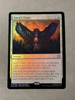 Dawns Truce FOIL #9 | BLB Bloomburrow | MTG NM - Image 1