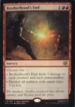 Brotherhood's End - The Brothers' War: #128, Magic: The Gathering Lp C288 - Image 1
